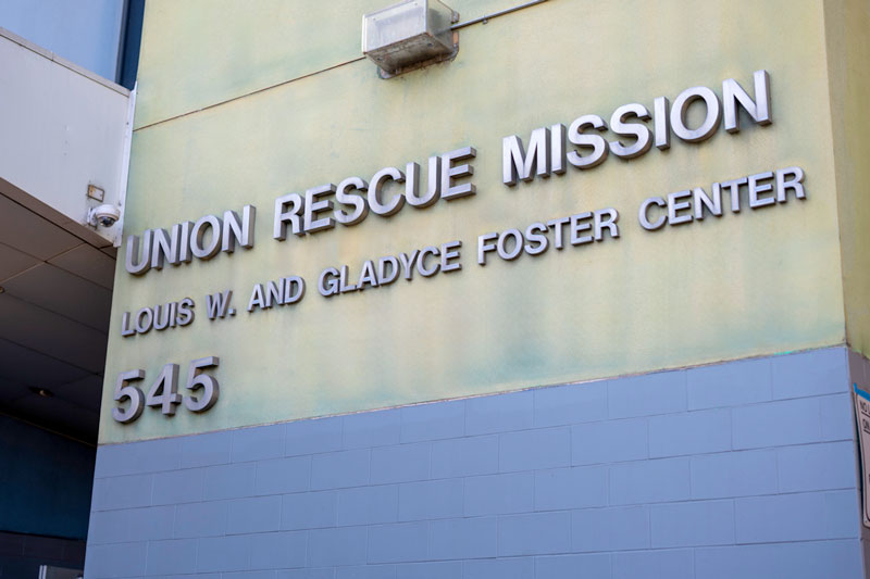 Union Rescue Mission's Downtown Ministry